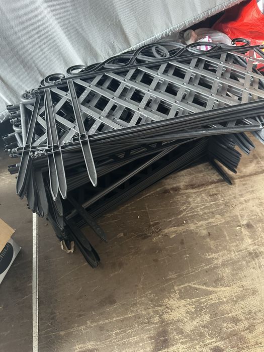Obrzeże ogrodowe płotek 60/35cm tworzywo sztuczne
