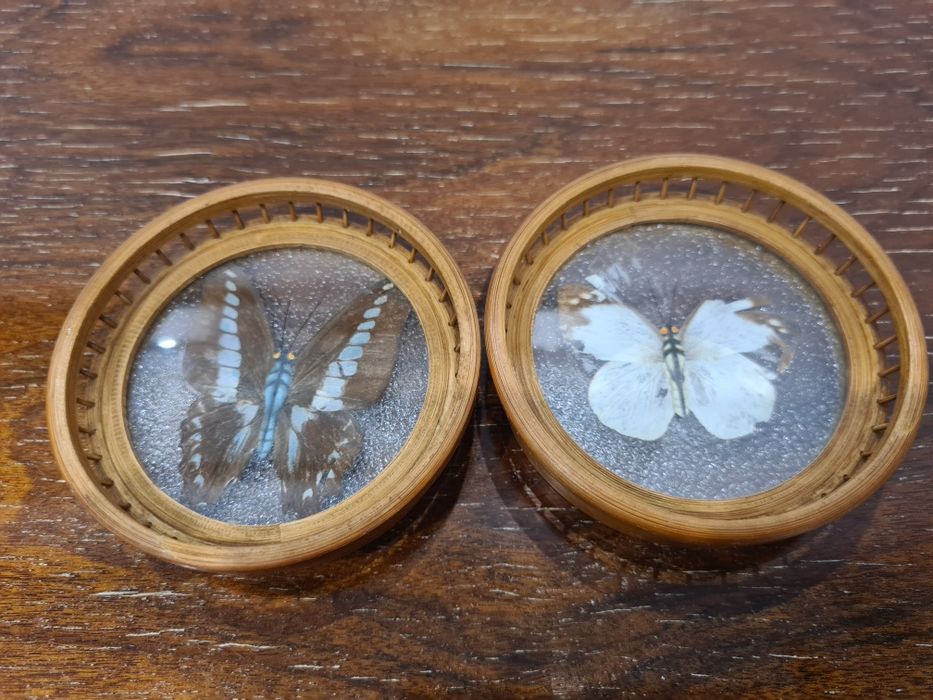2 bases para copos vintage