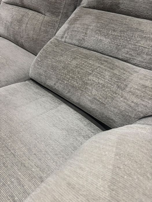Sofá 3 Lugares Reclinável Elétrico Cinzento - Feira dos Sofás (Com USB e Garantia)