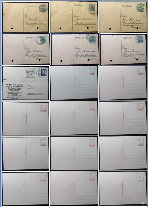 Lote com 26 cartões postais de vários países (R011)