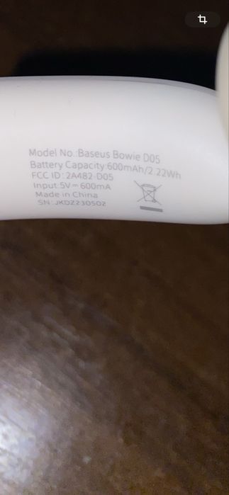 Baseus D05 наушники