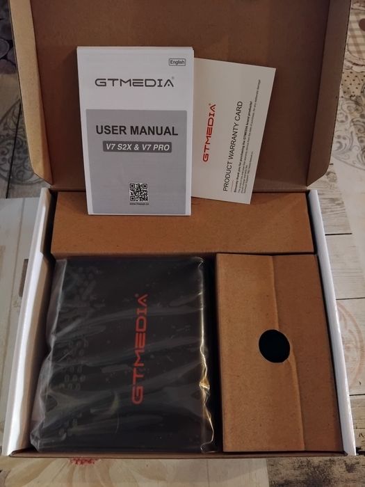 Receptor satélite gtmedia v7s2x
