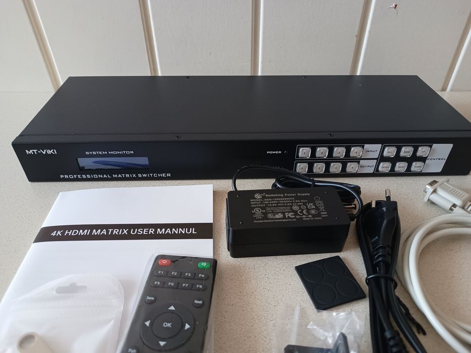 System monitor professional matrix switcher mt-viki, rozgałęźnik