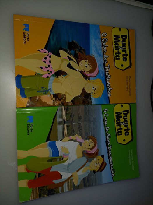 Livros da coleção "Duarte e Marta"