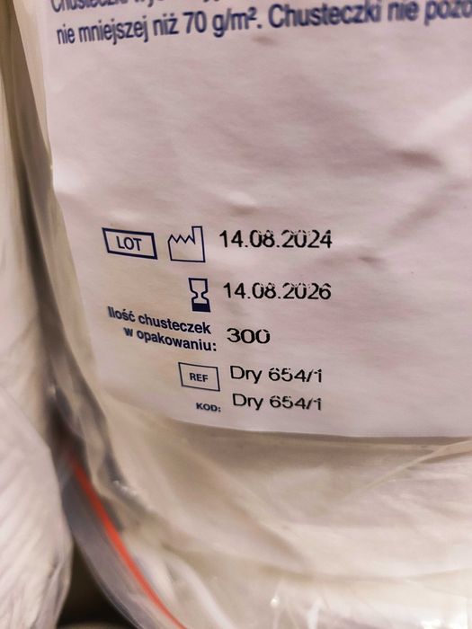 Med Hygienic Suche chusteczki w rolce 300 sztuk