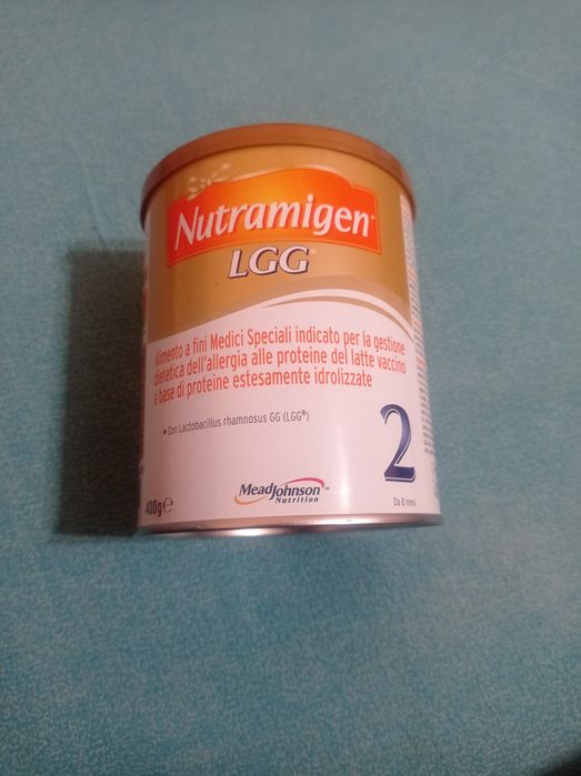 Гіпоалергенна молочна суміш Nutramigen 2 LGG 400 г