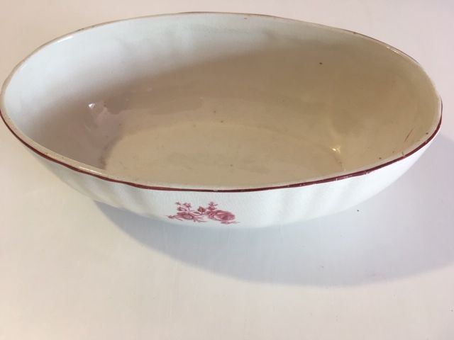 Conjunto Loiças Sacavém - Terrina e Saladeira/Tigela cor Rosa