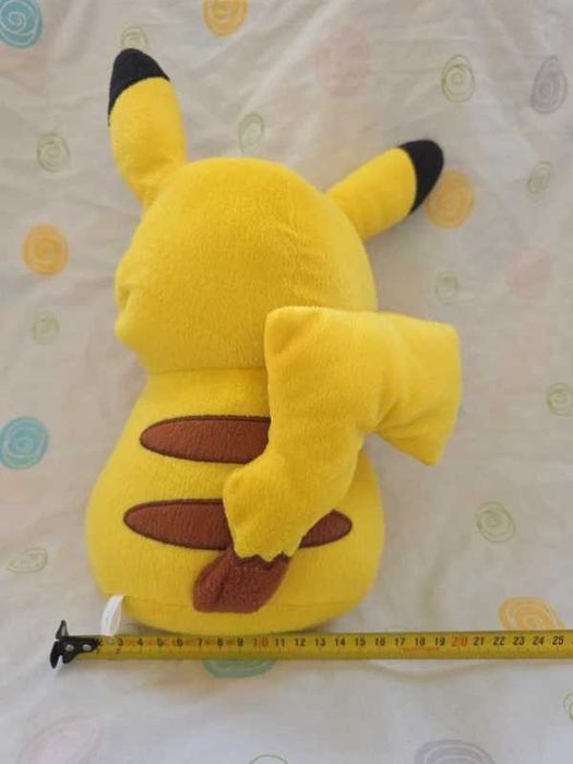 Pokemon peluche grande oficial do pokémon Pikachu da banpresto