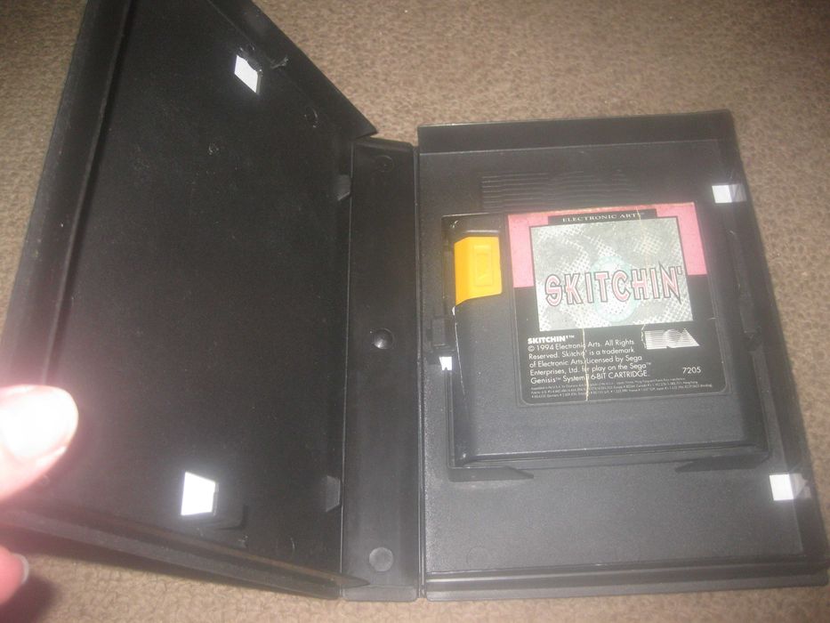 Jogo "Skitchin" para Sega Mega Drive