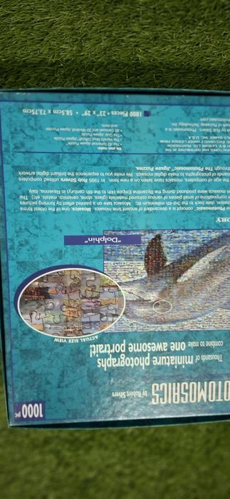 Puzzle photomosaico golfinho