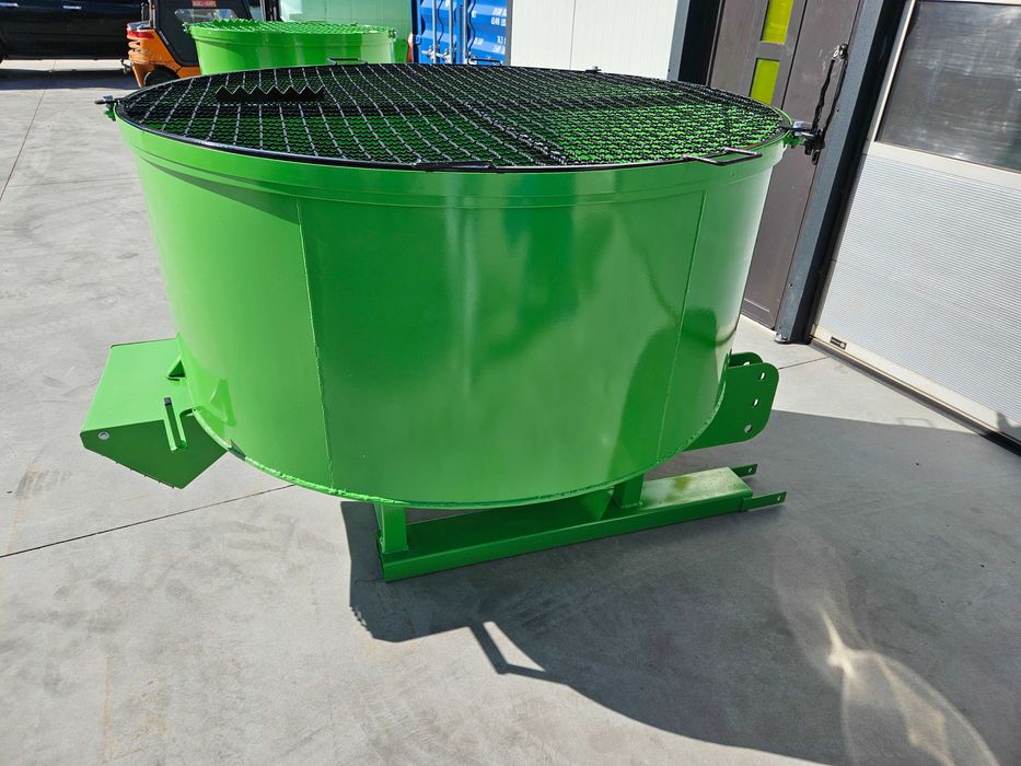 Mieszalnik betonu 1200l napęd wom betoniarka do betonu Wiko-Plon