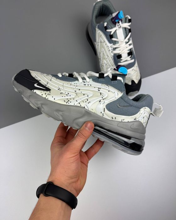 Travis Scott X Nike Air Max 270 React Gray / Мужские Кроссовки Nike