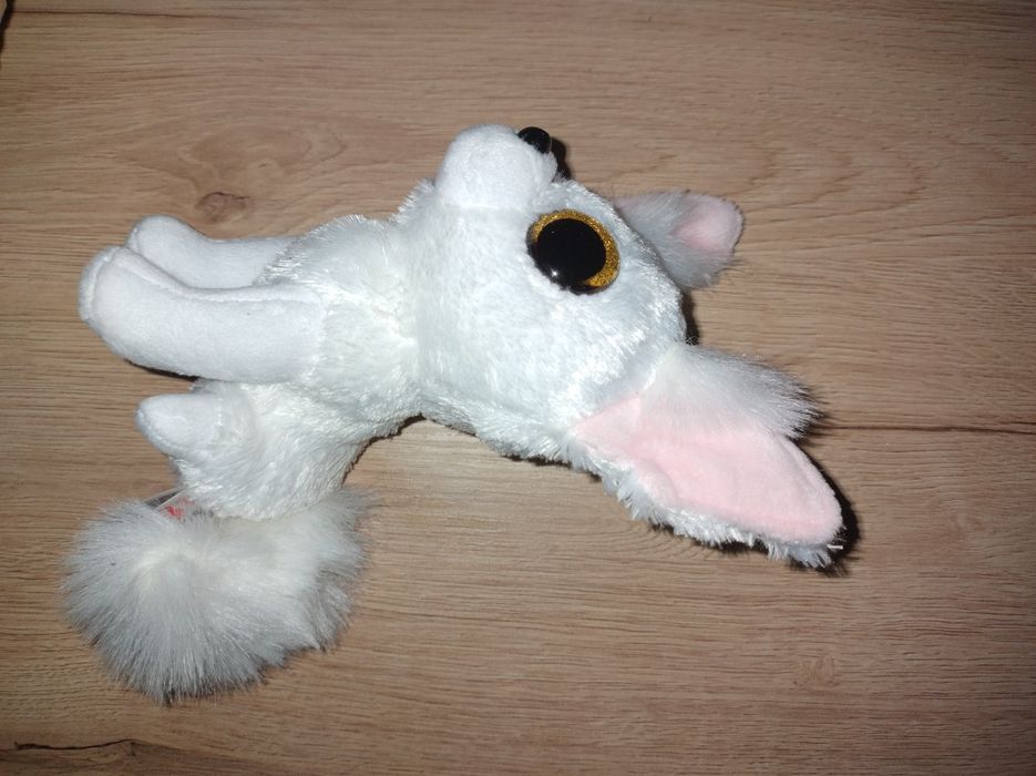 Lisek biały Ty pluszak maskotka nowy