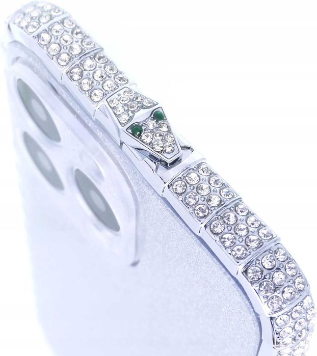 Ramka plecki (bumper) Dmaos do Apple iPhone 13 Pro srebrny