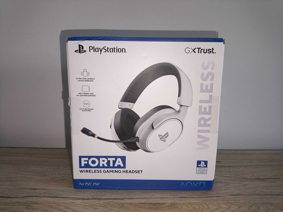 słuchawki nauszne TRUST GXT 498 Forta White for PlayStation 5
