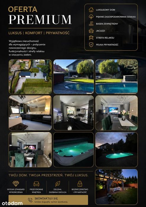 Oferta Premium  z basenem i prywatną strefą SPA