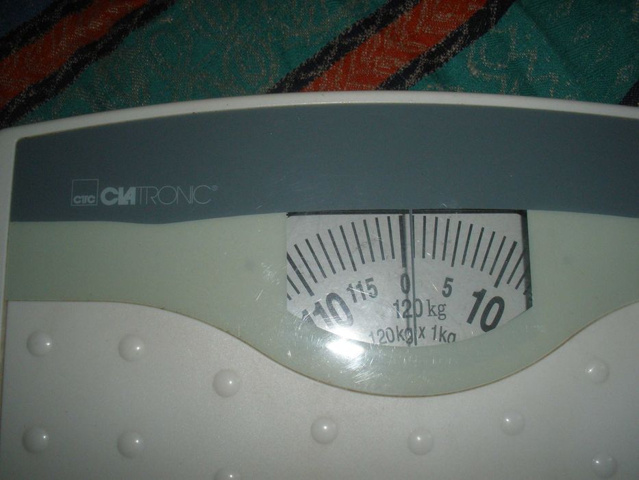 Весы напольные механика до 120 кг. "CLATRONIC"  PW2486 контроль веса.