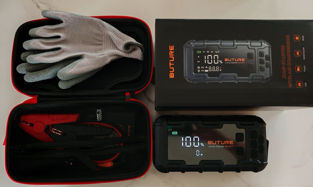 Starter-rozruch Kompresor Power Bank 4w1!