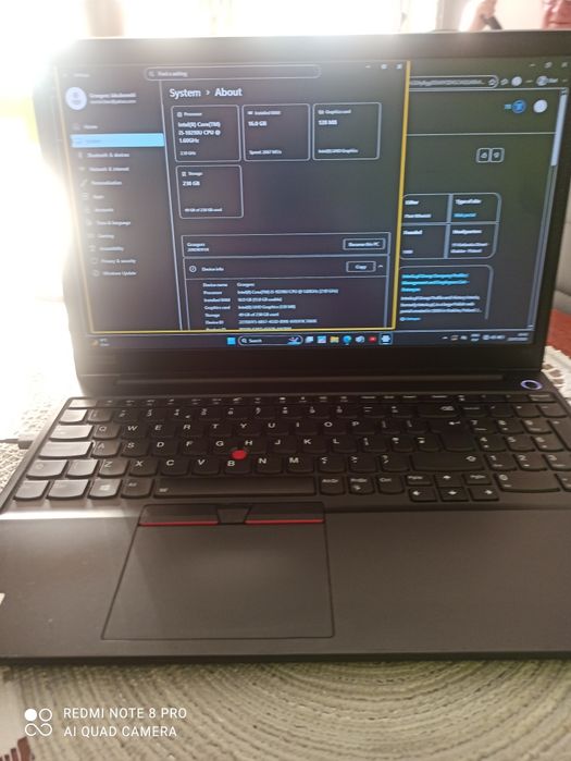 Laptop Lenovo ThinkPad