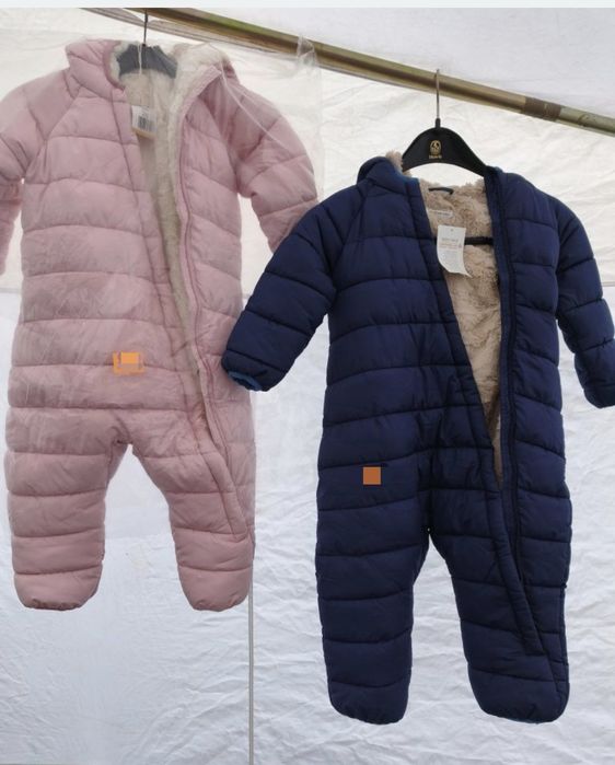 kombinezon zimowy, na futerku 98-104cm nowe