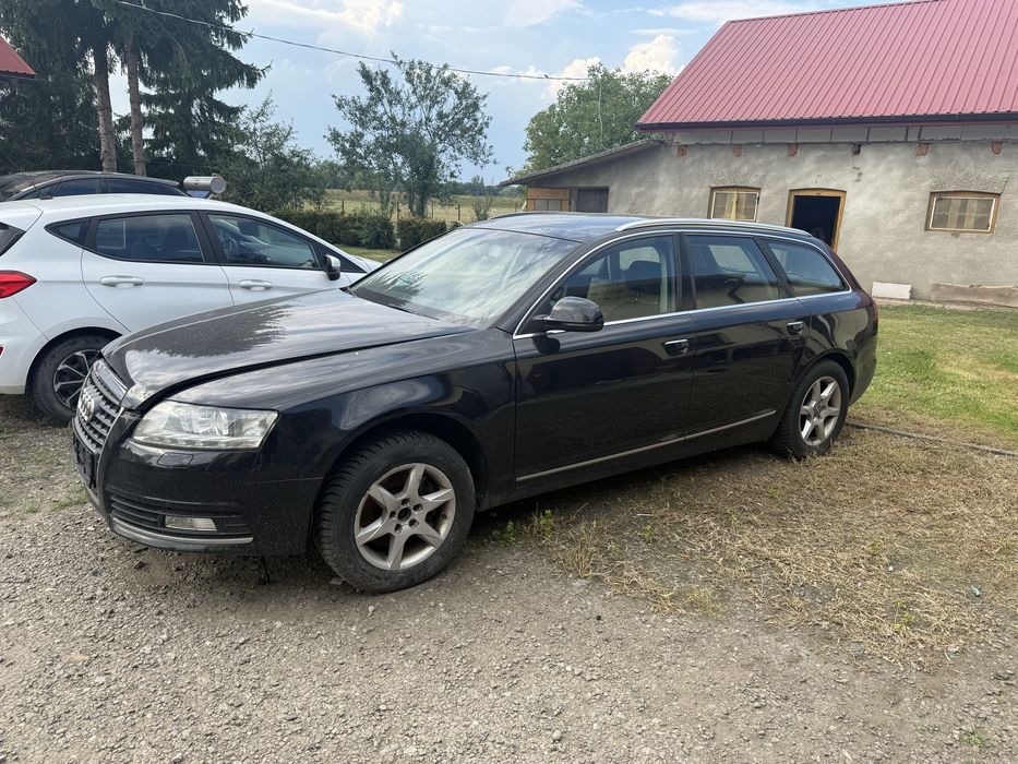 Audi A6 C6 2.7 B kod lak LY9B – całe auto na części/maska /drzwi/zderzak/lampa/błotnik/chłodnice/szyba/pulpit