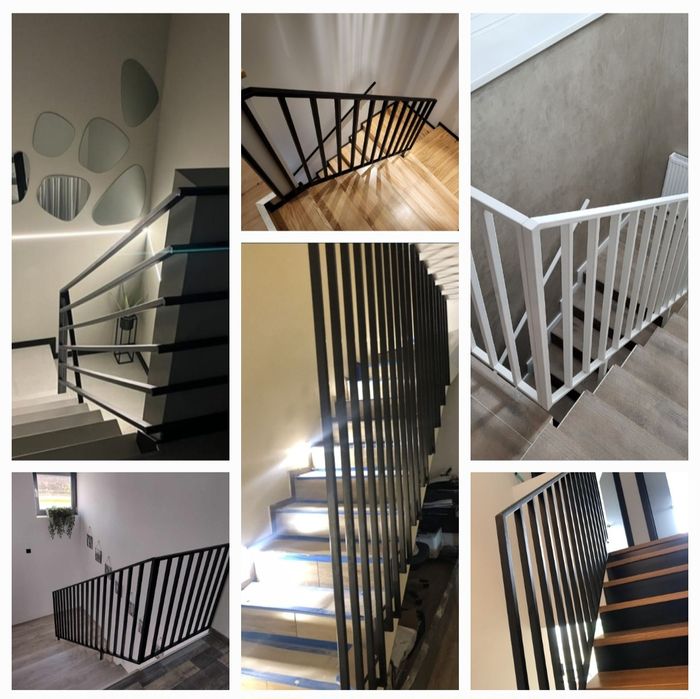 Balustrady metalowe.