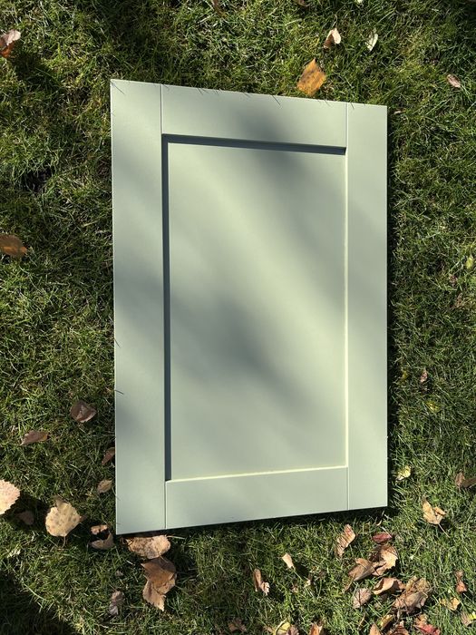 Drzwi IKEA SANNIDAL 60x40 – zielone / szałwiowe