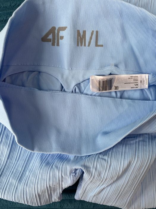 Функціональні легінси жіночі 4F (нові, синій колір, розмір M/L)