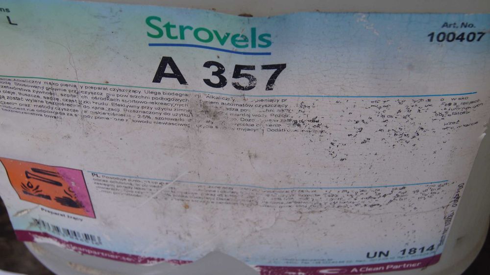 Strovels A357 do posadzki betonu klinkieru terakoty kamienia żywic 10l