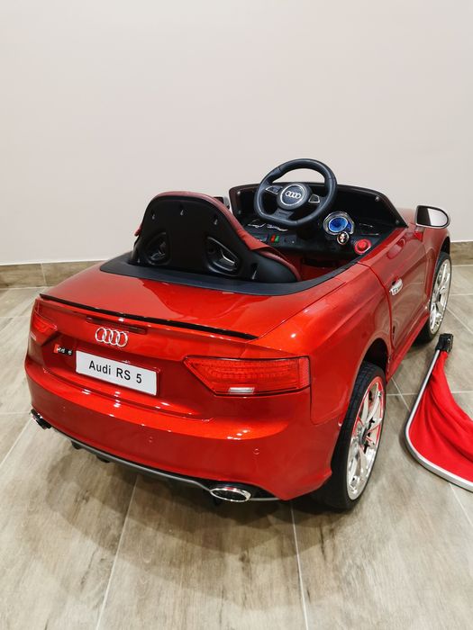 Duze auto elektryczne dla dzieci duże Audi RS 5