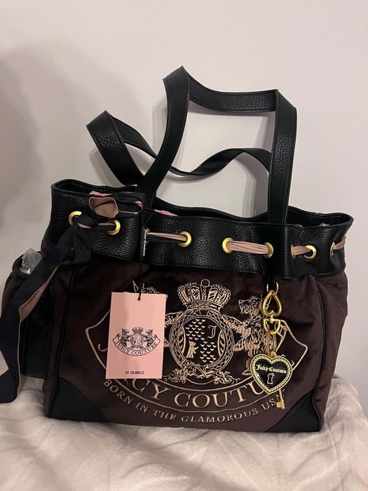 Torebka Juicy Couture Daydreamer brązowa