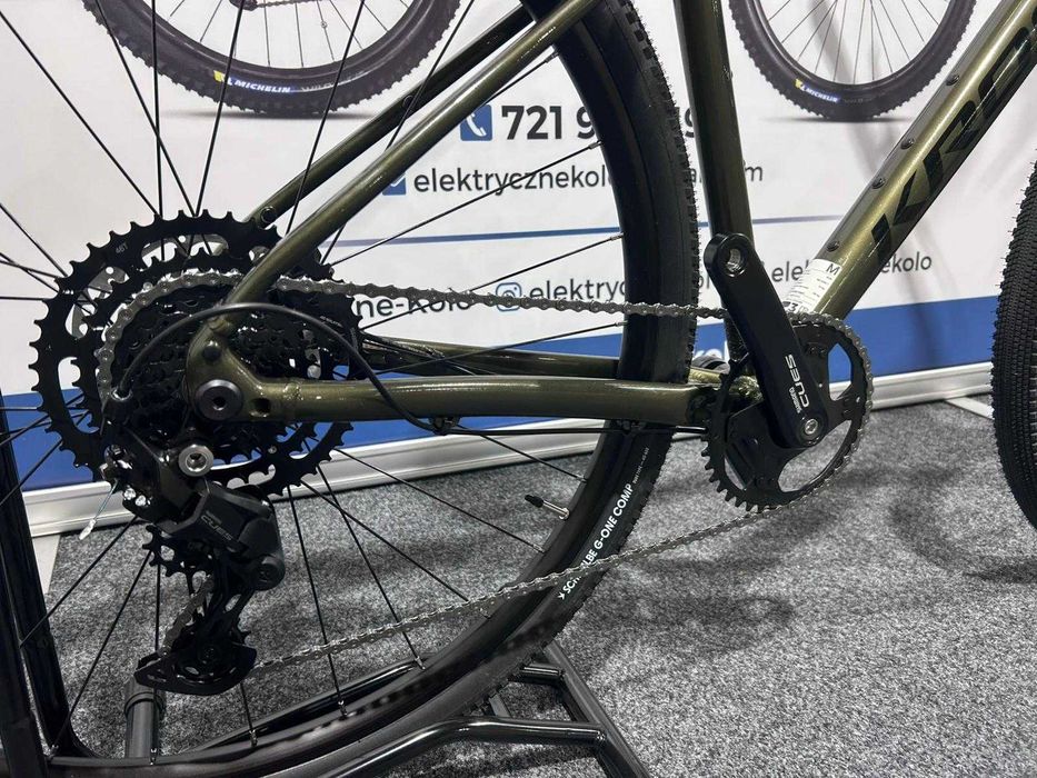 Rower Gravel Kross Esker 1.0FL Zielony Rama M raty 0%