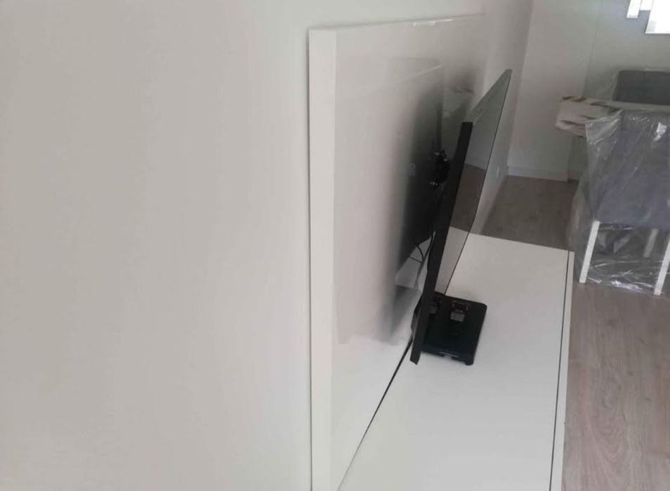 Móvel sala de estar com suporte para TV