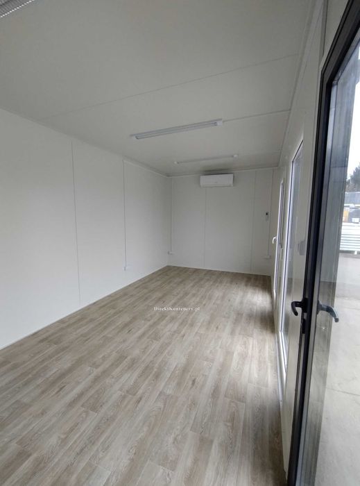 Kontener biurowy mobilny pawilon handlowy XL 7x3m z WC Producent