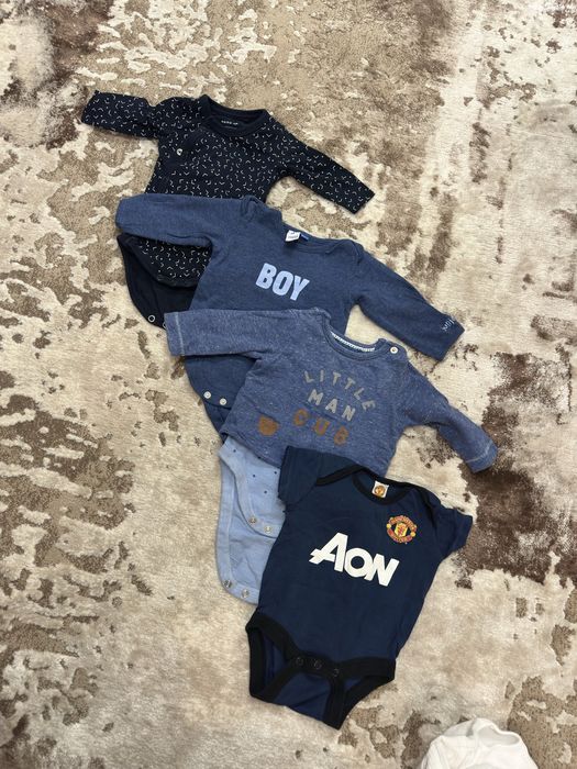 Набір боді для хлопчика 0-3 місяці