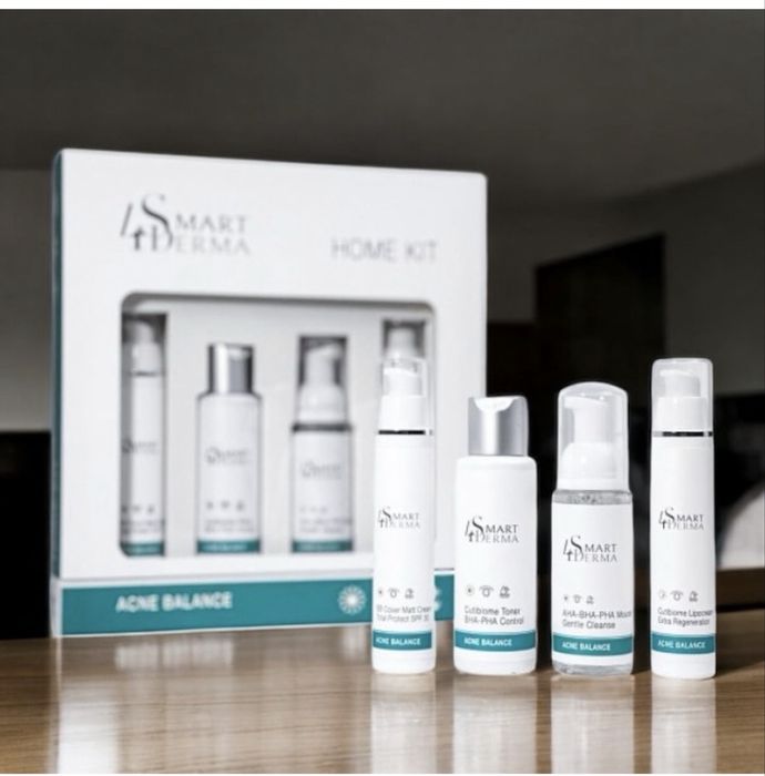 Smart4derma набори, скраби, екзимна пудра