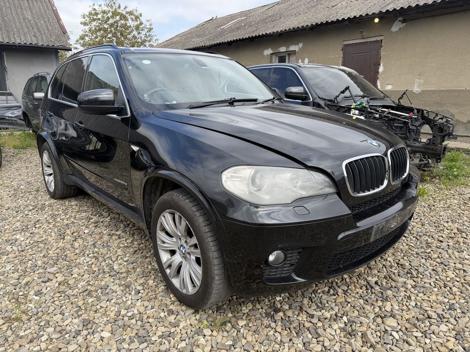 М пакет М бампера на BMW X5 E70 Рестайл колір 475 блек сапфір