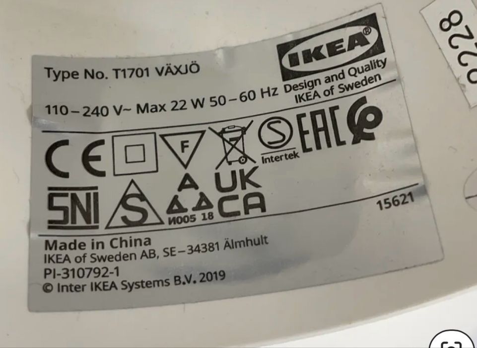 Lampa wisząca IKEA żyrandol