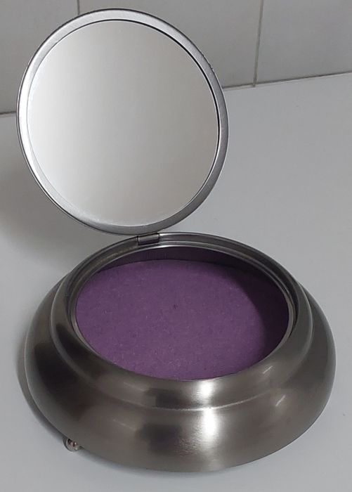 GUARDA JÓIAS BONITO,VINTAGE EM INOX. Casa,Wc,Quarto,Sala,Oferta,Viagem