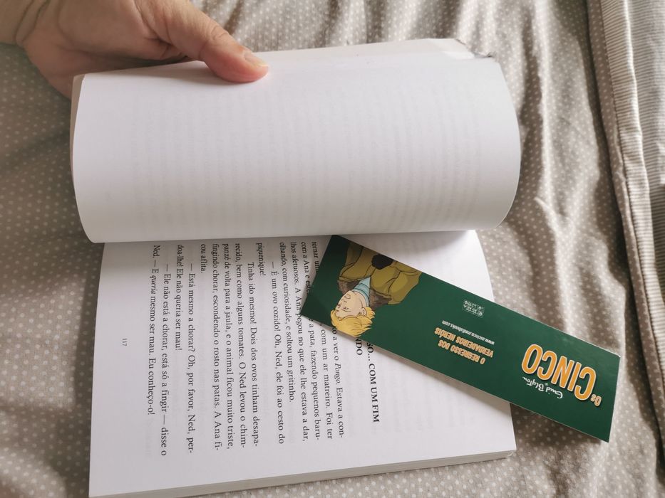 Livro os cinco e o circo