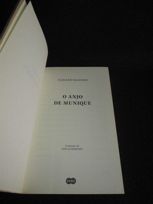 Livro O Anjo de Munique Fabiano Massimi 1ª edição 2020