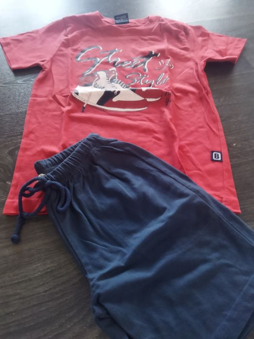 Calções ganga Mayoral tam 6 e calções desportivos