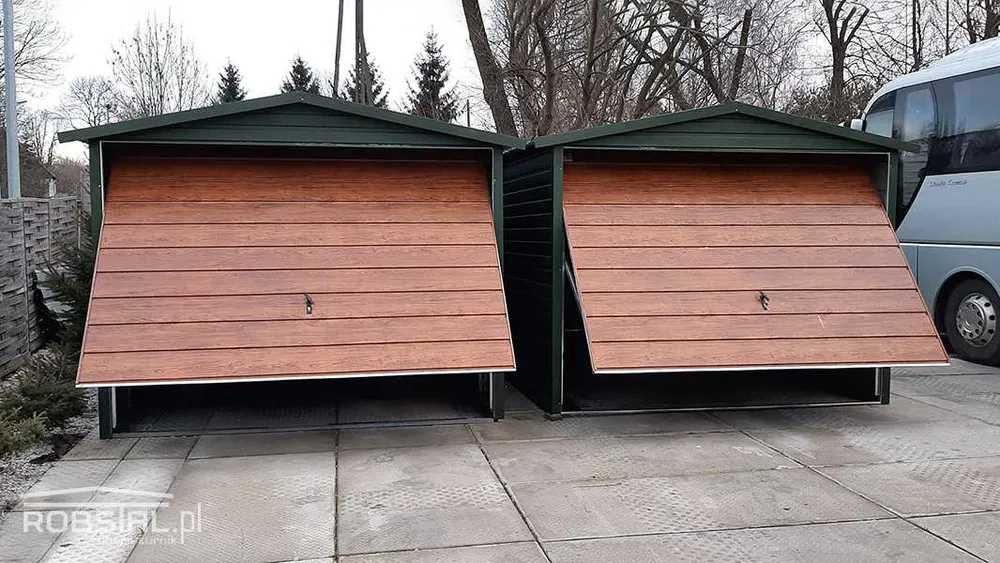 Garaż blaszany dwuspadowy PREMIUM 3x5 4x5 5x5
