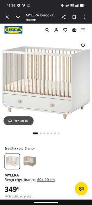 Berço Myllra IKEA