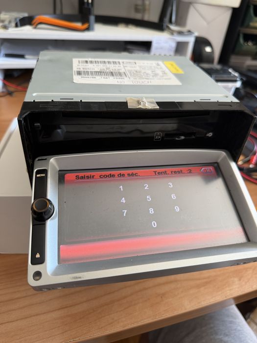 Radio android smart 451 Bosch Avariado