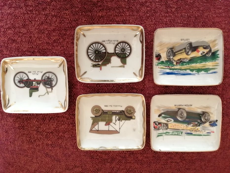 Pratinhos de Coleção Carros Antigos