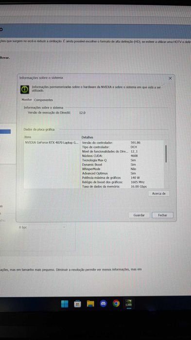Legion Pro 5 i7-13700HX  RTX 4070  16GB  1TB SSD  Garantia até 08/2026