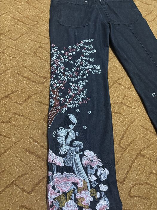 Джинси Y2k сакура