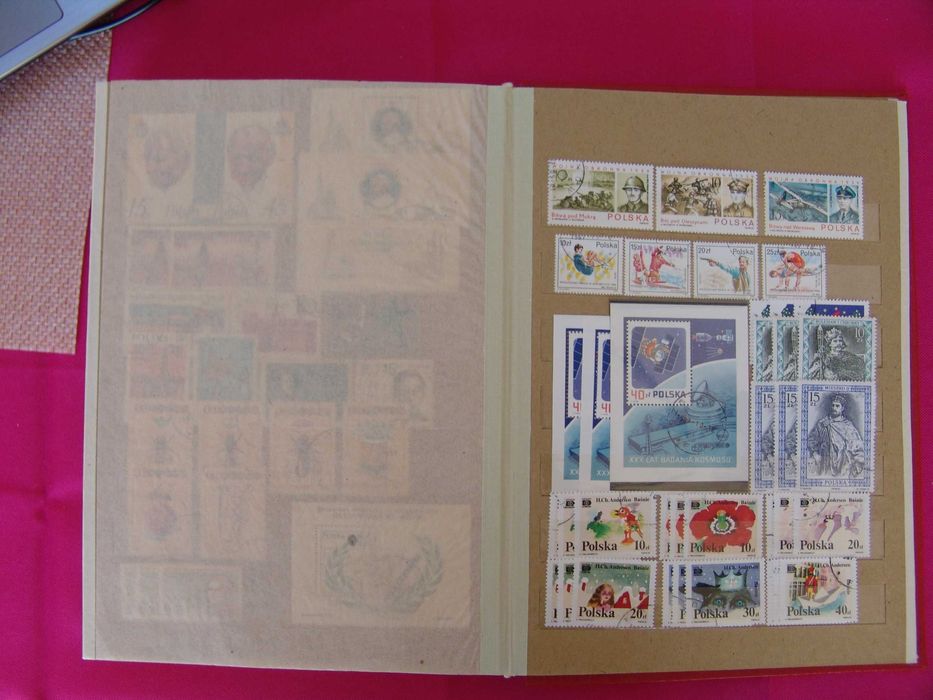 3 klasery – polskie znaczki kasowane w idealnym stanie