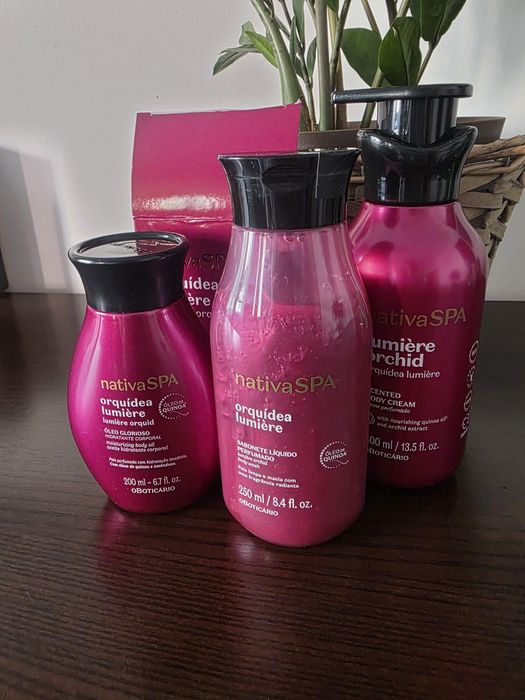 Hidratação Nativaspa orquídea lumier